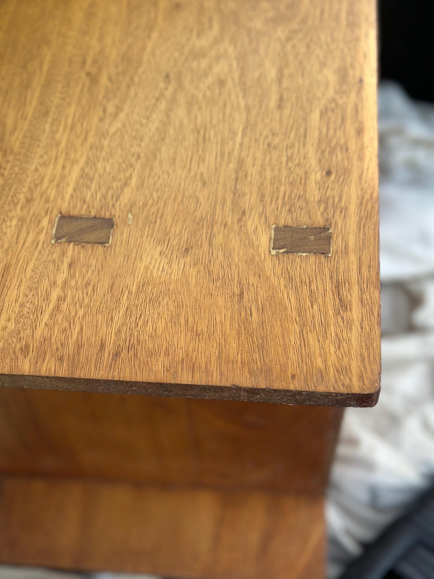 Mid-Century Teak Open Cabinet / Low Shelf Unit — Dovetailed Construction, British c.1960s