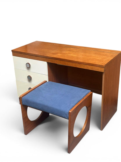 Mid Century Uniflex “F Range” Teak Dressing Table, c.1960s