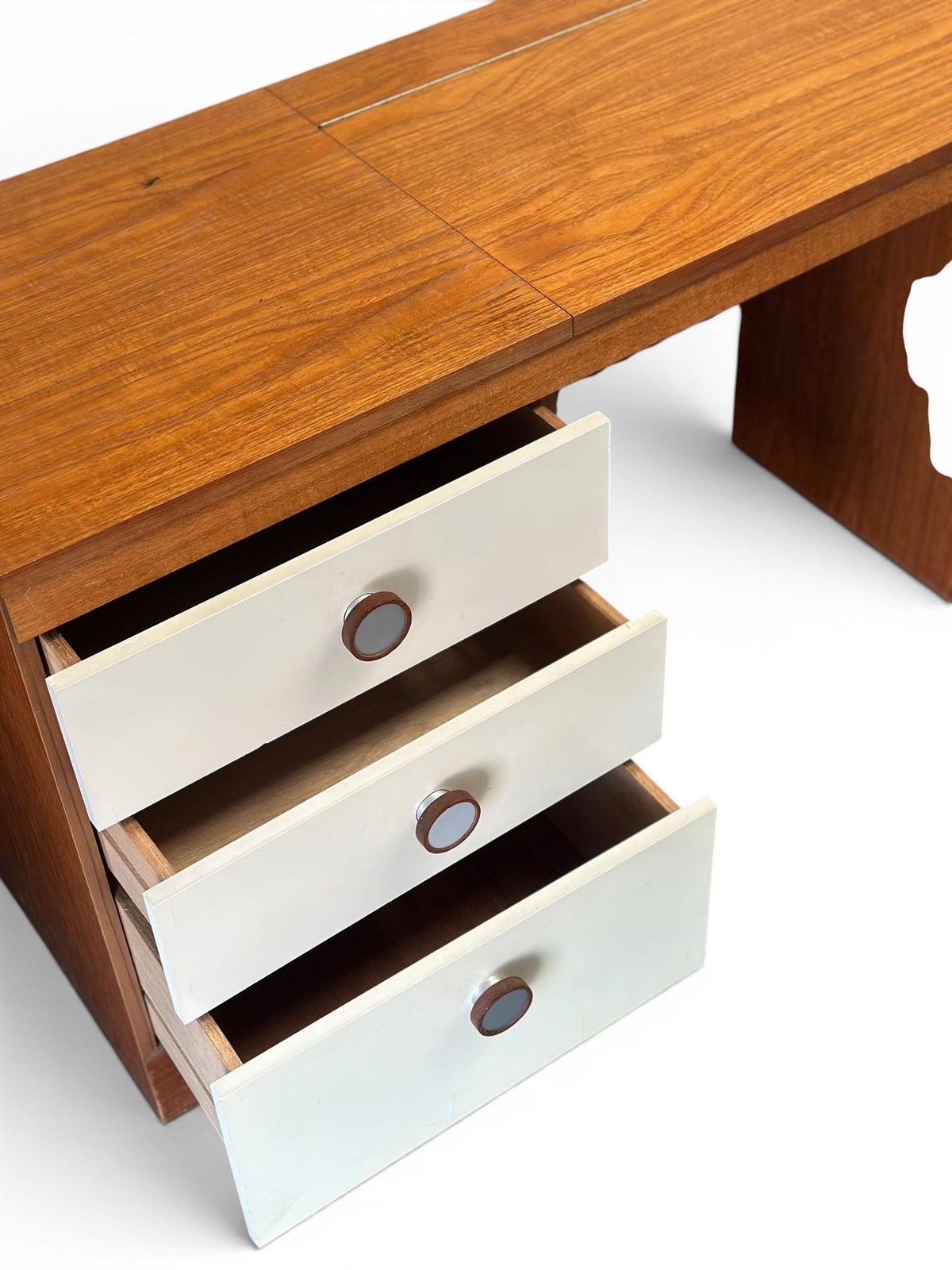 Mid Century Uniflex “F Range” Teak Dressing Table, c.1960s