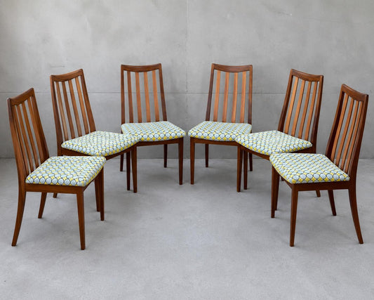 G Plan Fresco Teak Dining Chairs, Set of 6