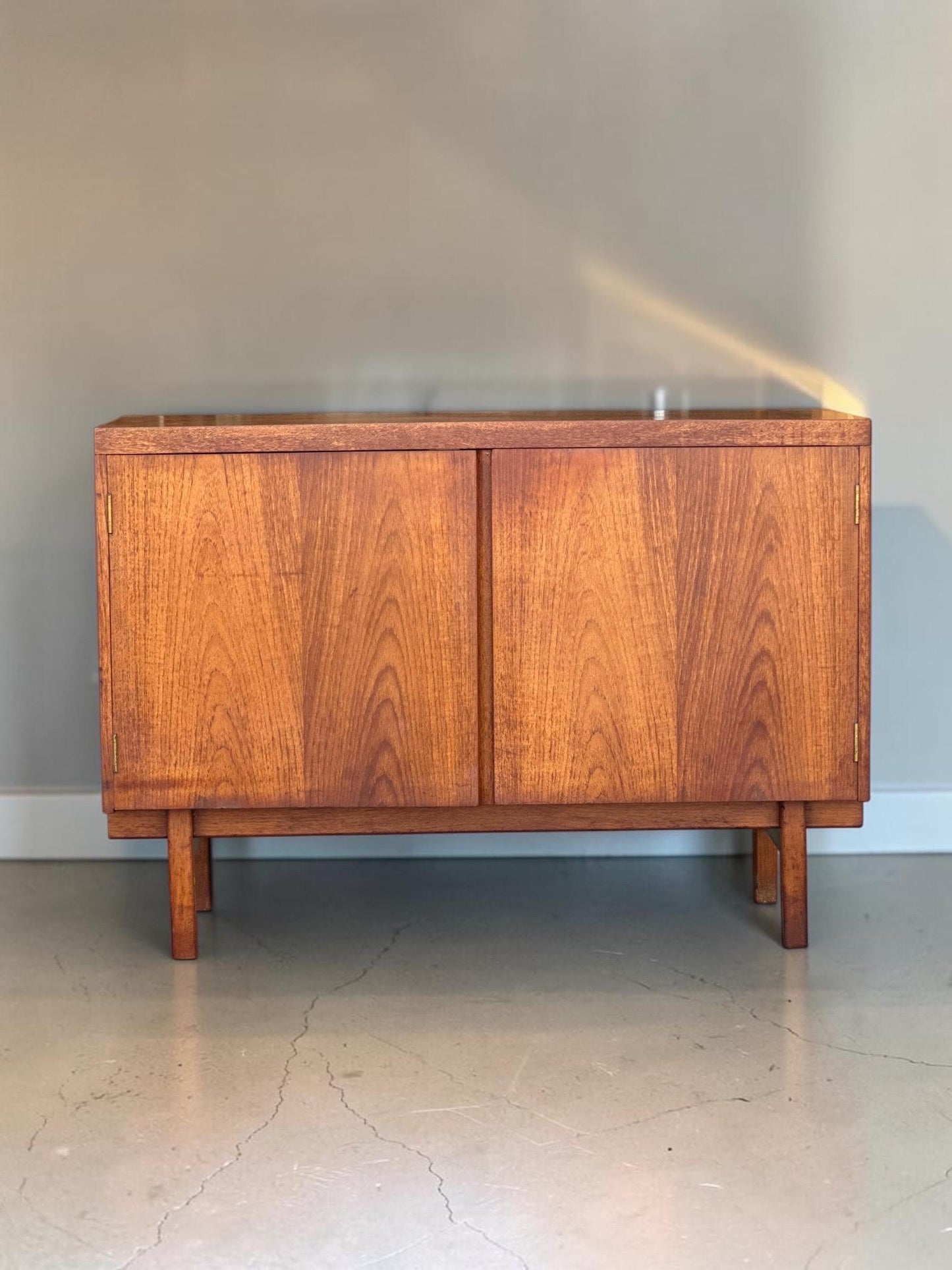 1960s British Modernist Teak Storage Cabinet attribututed Henry Stone & Son of Banbury