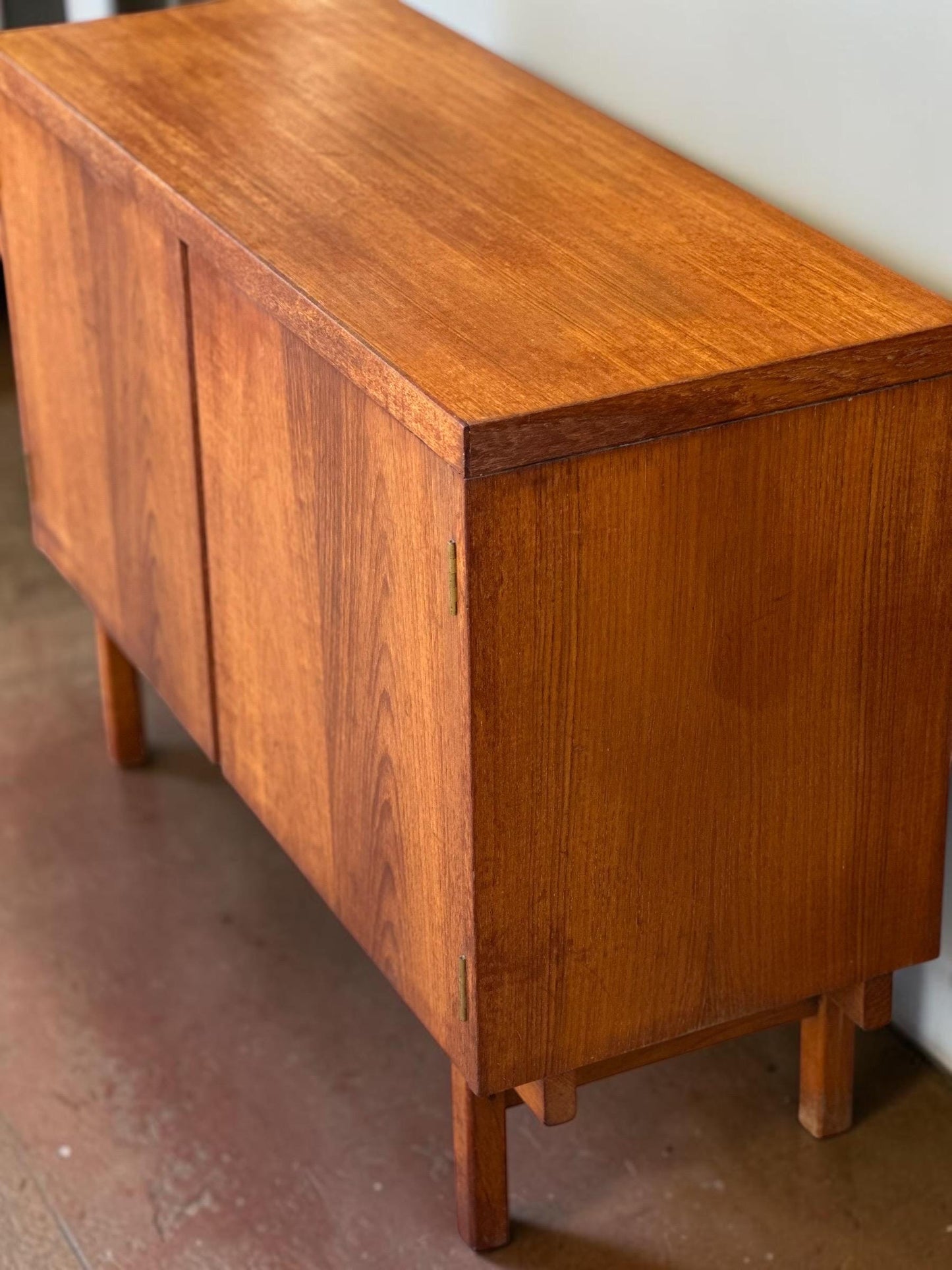 1960s British Modernist Teak Storage Cabinet attribututed Henry Stone & Son of Banbury