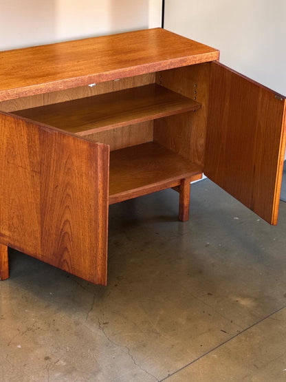 1960s British Modernist Teak Storage Cabinet attribututed Henry Stone & Son of Banbury