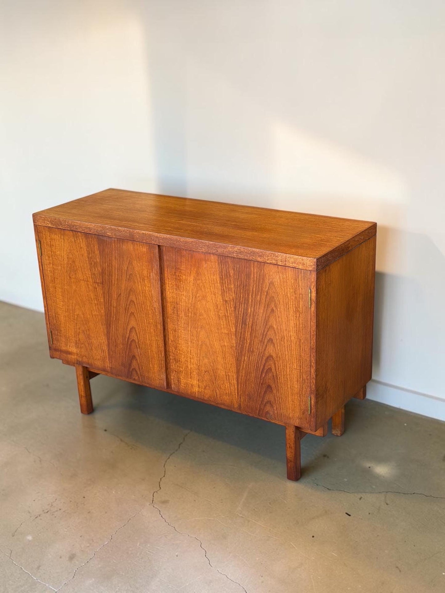 1960s British Modernist Teak Storage Cabinet attribututed Henry Stone & Son of Banbury