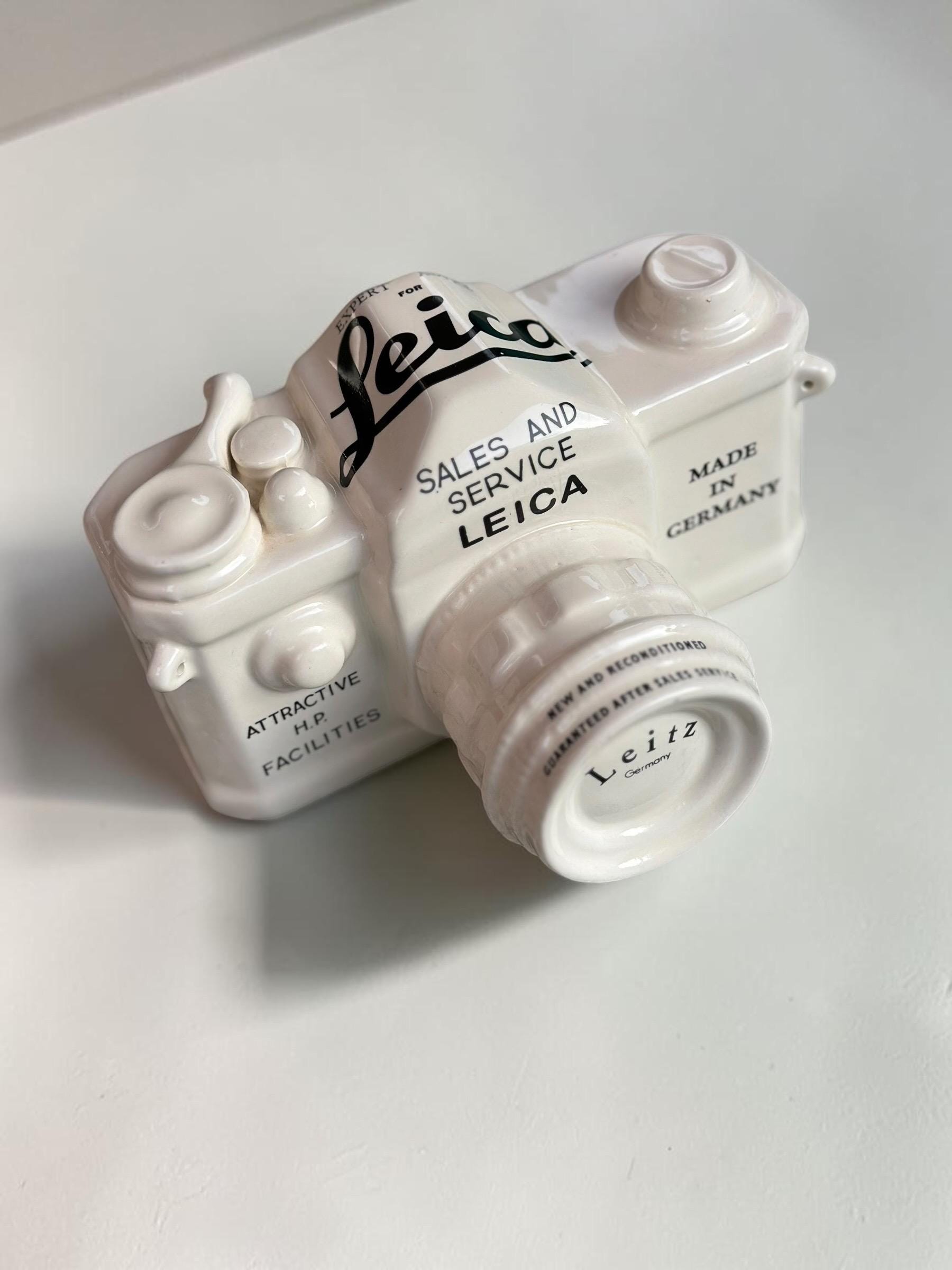 Vintage Leica / Leitz Ceramic Camera Advertising Display — England, c.1950s–60s