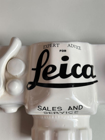 Vintage Leica / Leitz Ceramic Camera Advertising Display — England, c.1950s–60s