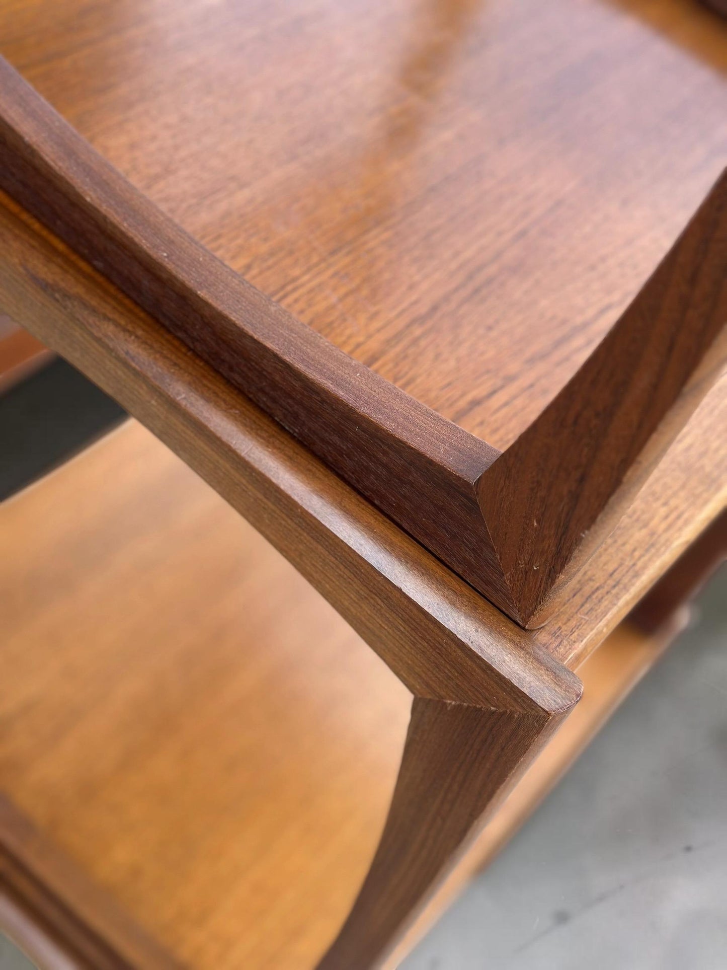 G Plan Quadrille Teak Nesting Tables, 1960s Victor Wilkins Design