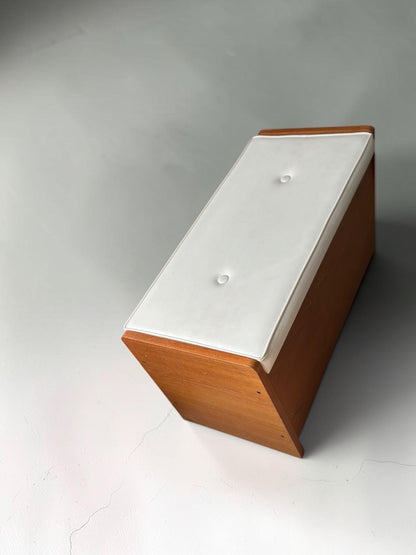 Uniflex 29 Range Teak Storage Stool, 1960s