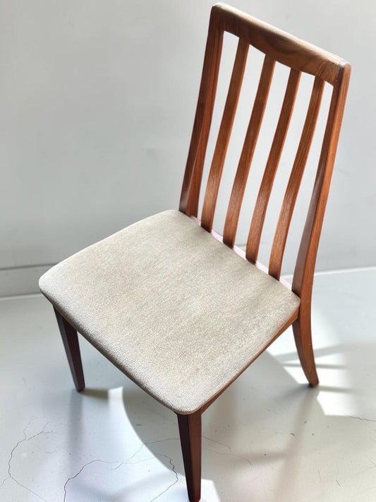 G Plan Fresco Teak Dining Chairs Set of 6 | Mid Century Modern Leslie Dandy