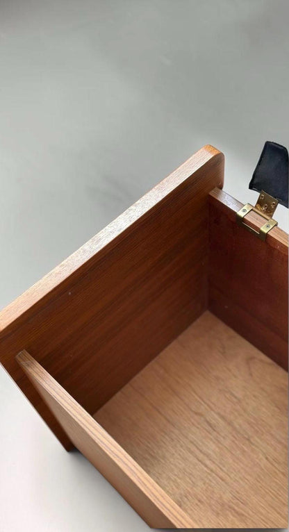 Uniflex 29 Range Teak Storage Stool, 1960s
