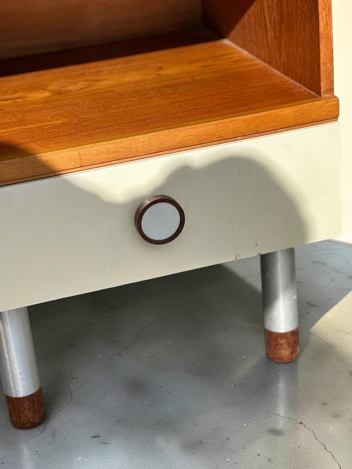 Uniflex F Range Chest of Drawers and Bedside Cabinet, c.1960s