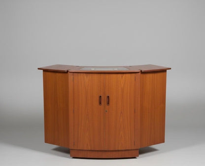 Turnidge of London Fold-Out Cocktail Bar, c. 1960s