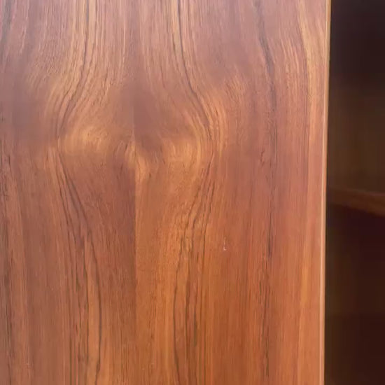 Pair of Danish Teak Bookcases | Uldum Møbelfabrik | 1960s–70s | Mid Century Modern Storage