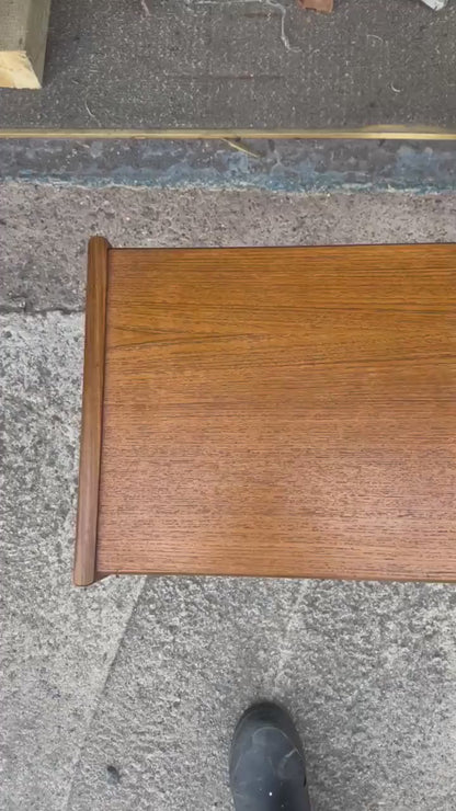 G Plan Quadrille Teak Nesting Tables, 1960s Victor Wilkins Design
