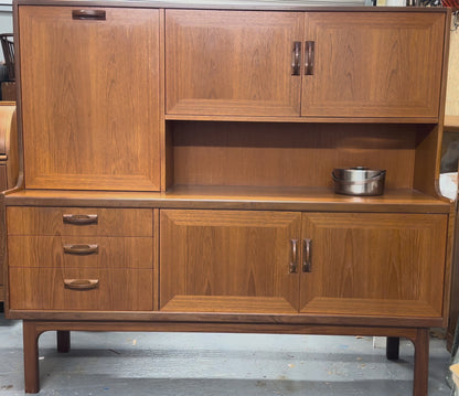 G Plan Fresco Teak Drinks Cabinet or Sideboard Designed by Victor Wilkins c.1970