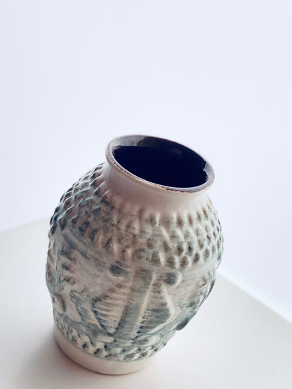 Vintage Bay Keramik Ceramic Vase Bodo Mans 1960s West Germany WGP 958-14
