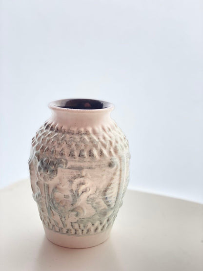 Vintage Bay Keramik Ceramic Vase Bodo Mans 1960s West Germany WGP 958-14
