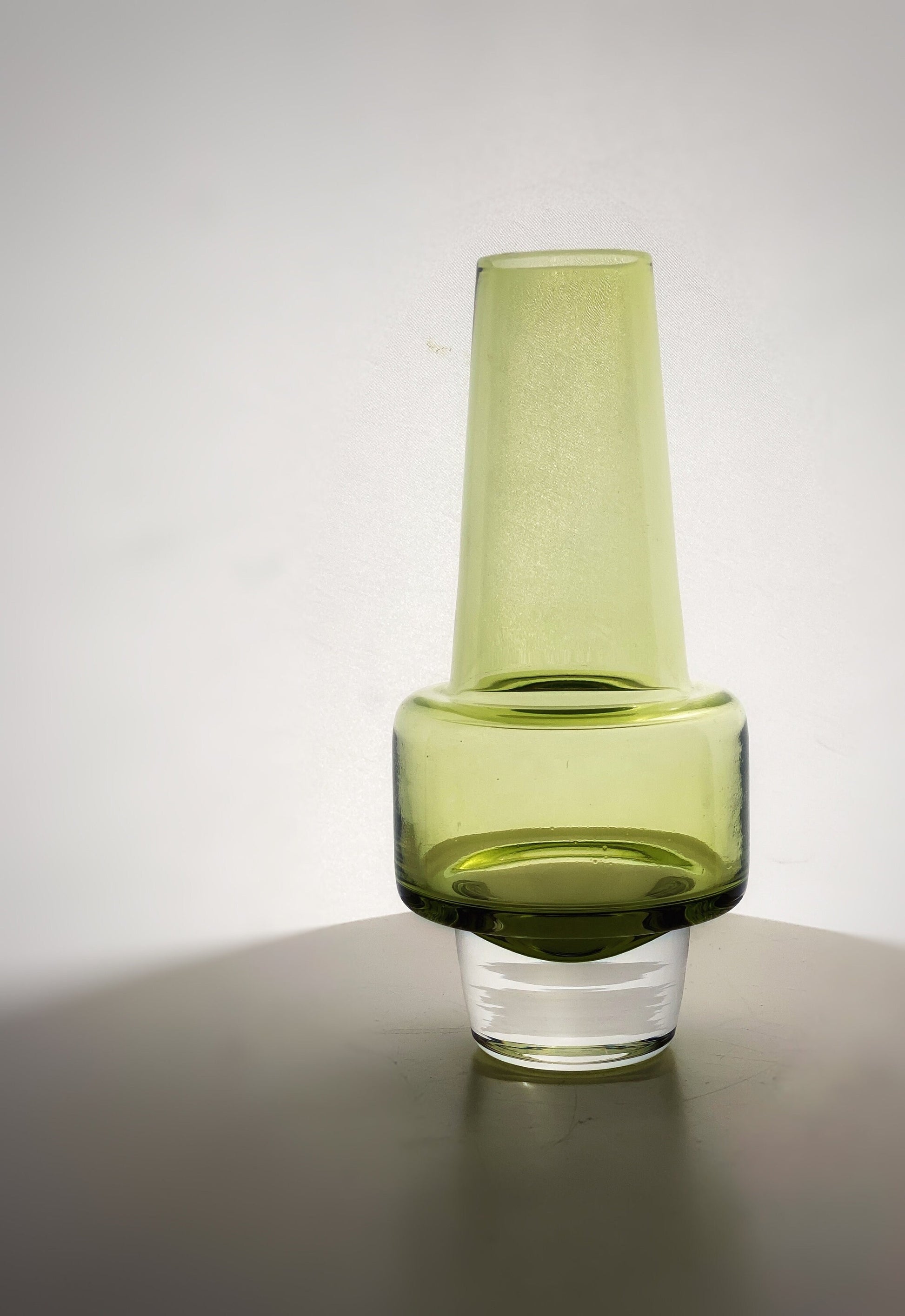 Swedish Sea Glasbruk Rocket Vase, by Inge Samuelsson