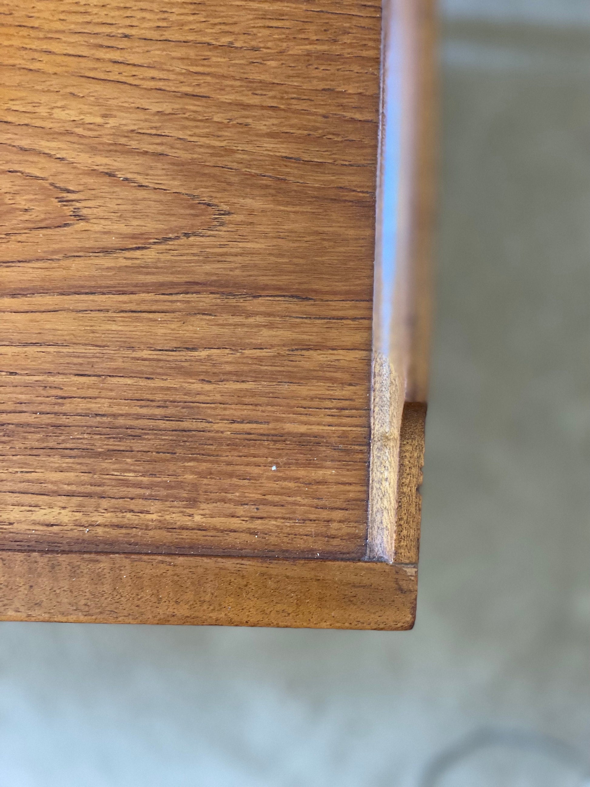 Mid-Century Oak and Teak Drinks Trolley Scandinavian Danish Style