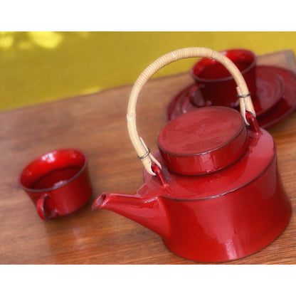 Vintage Melitta Ceracron Earthenware Coffee Tea Set Germany 1970s