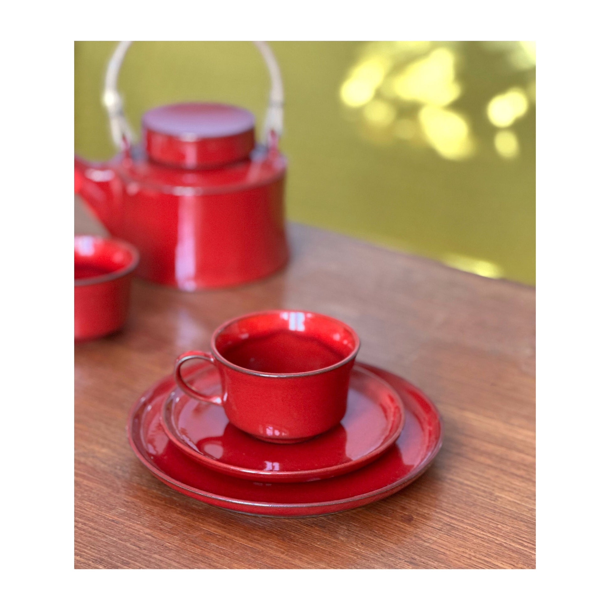 Vintage Melitta Ceracron Earthenware Coffee Tea Set Germany 1970s