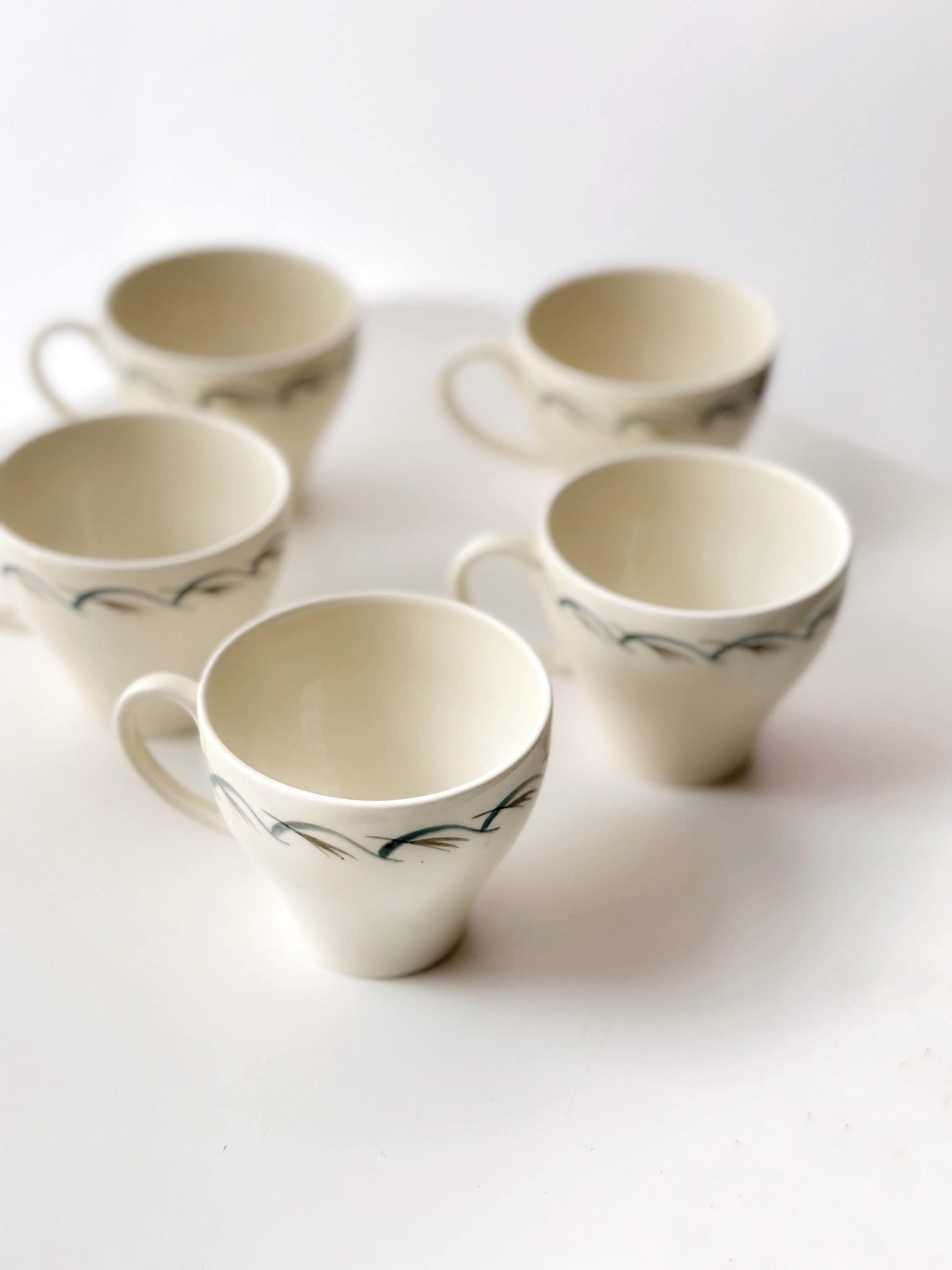 Rare Susie Cooper Teacup / Coffee Cups 1930s Art Deco