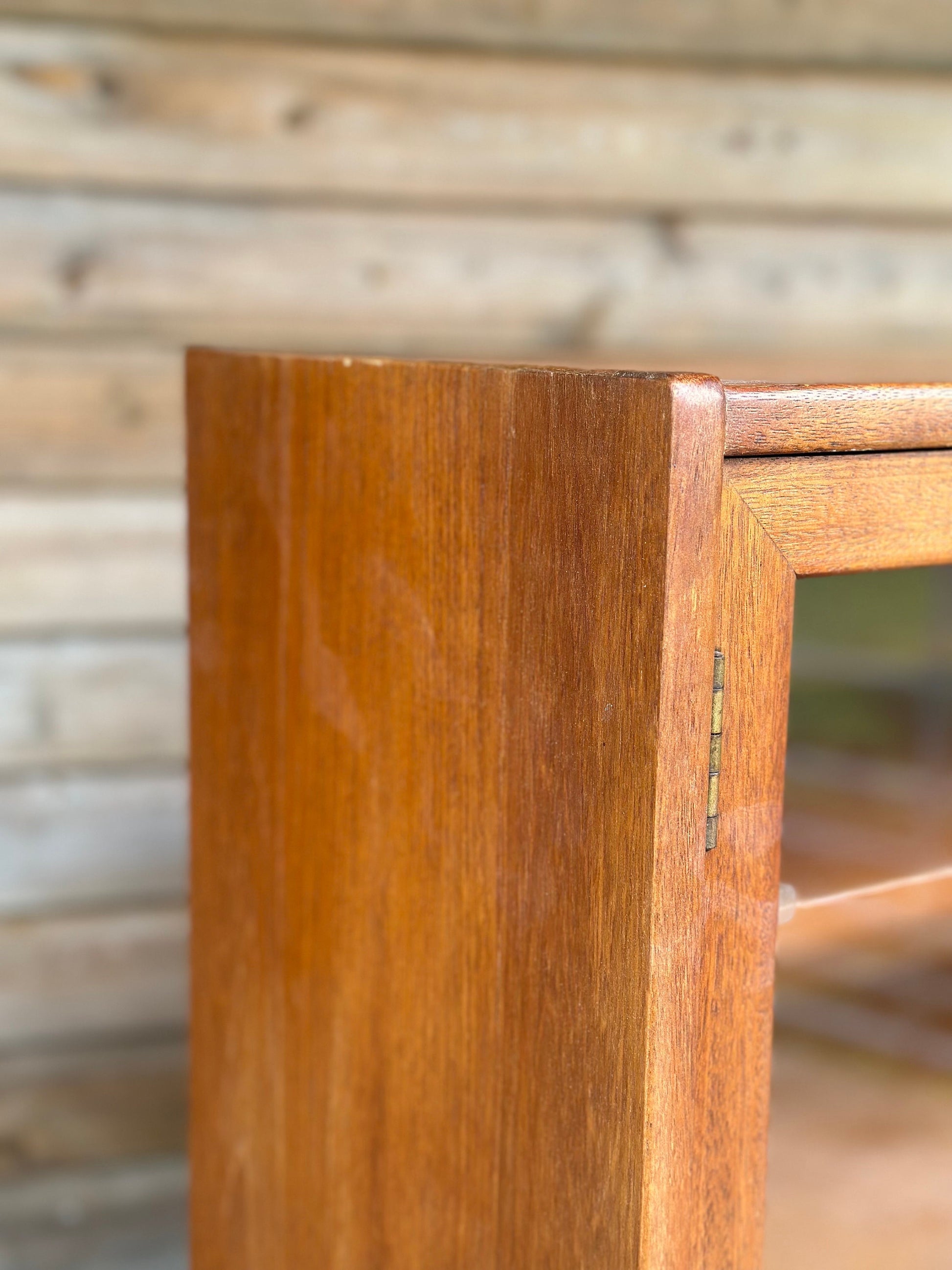 Vintage Mid Century Modern Danish Style Display Cabinet.
