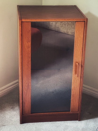 Vintage Danish Midcentury Teak Vinyl / Record Hifi Cabinet