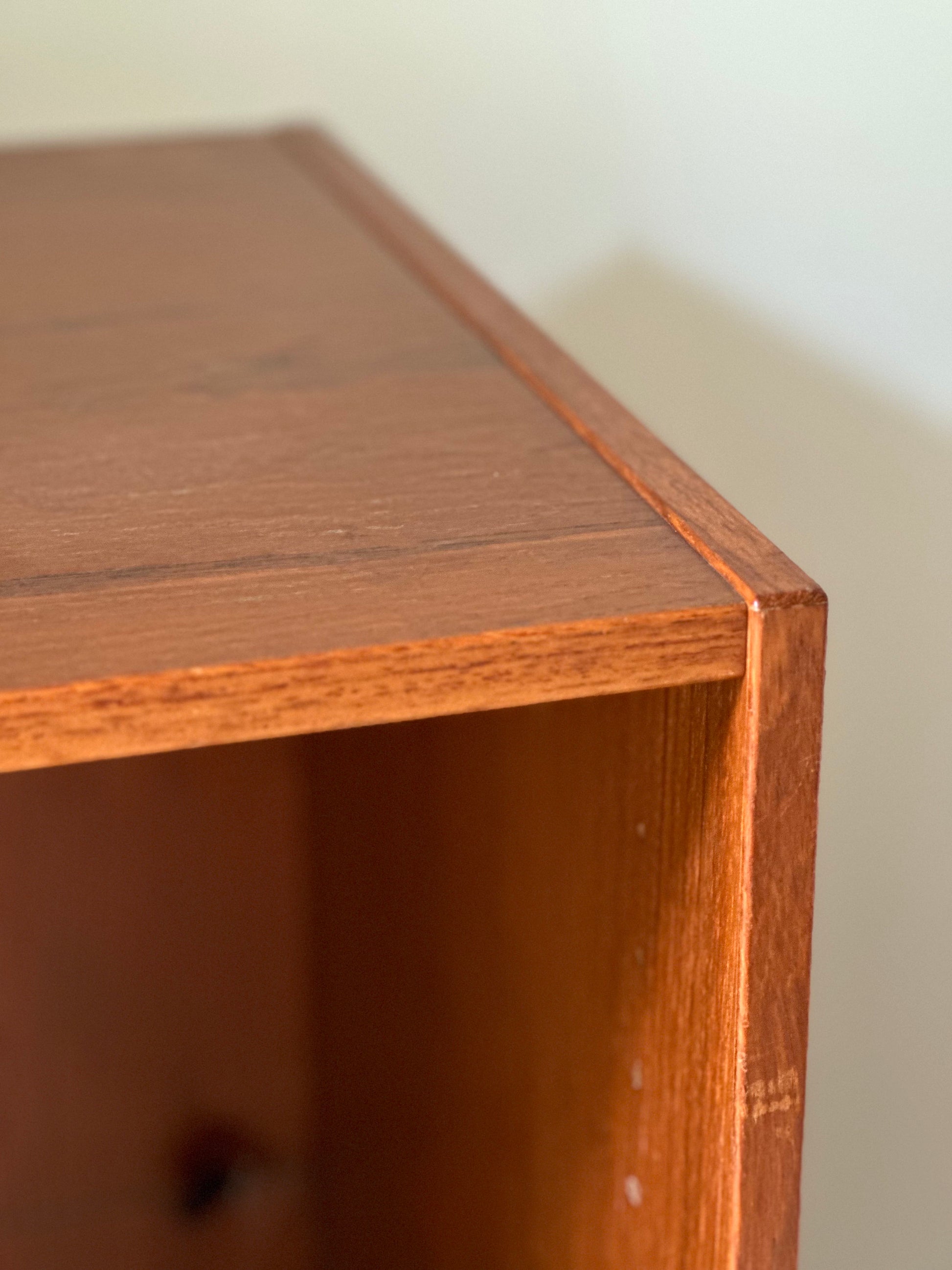 Vintage Danish Midcentury Teak Vinyl / Record Hifi Cabinet