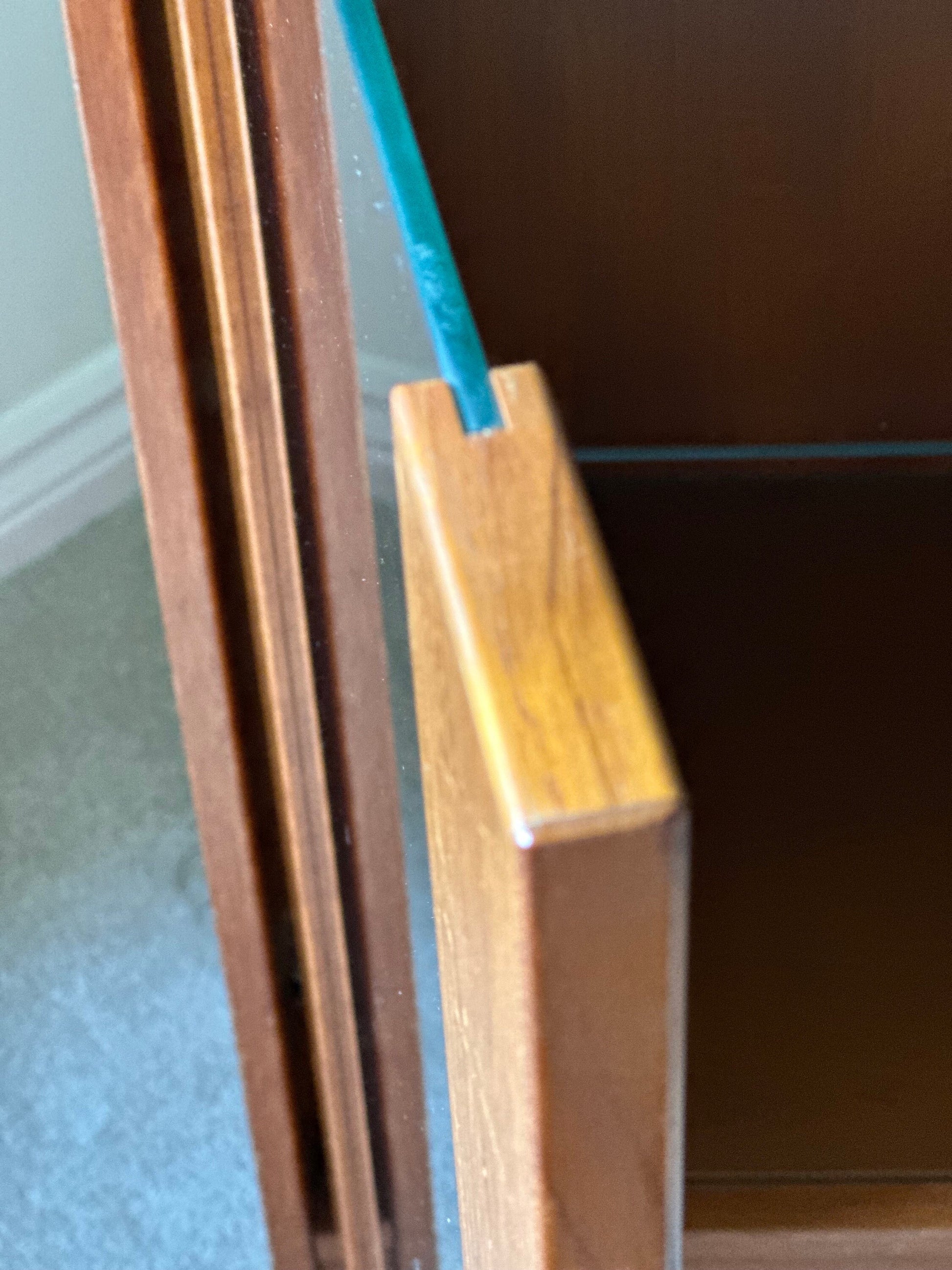 Vintage Danish Midcentury Teak Vinyl / Record Hifi Cabinet