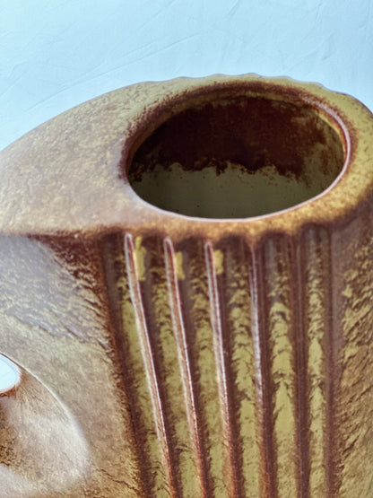 Mid-Century Italian Vase by Bertoncello, and designer Roberto Rigon, 1960s , Italy.