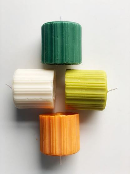 Candles Designed by Jens Harald Quistgaard for Dansk Design in the 1960s