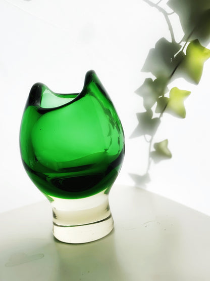 Midcentury Modern Czech Glass Designed by Milan Metelák for Harrachov